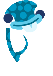 Teal Spotted Creature