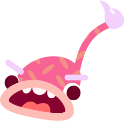 Pink Creature Angry